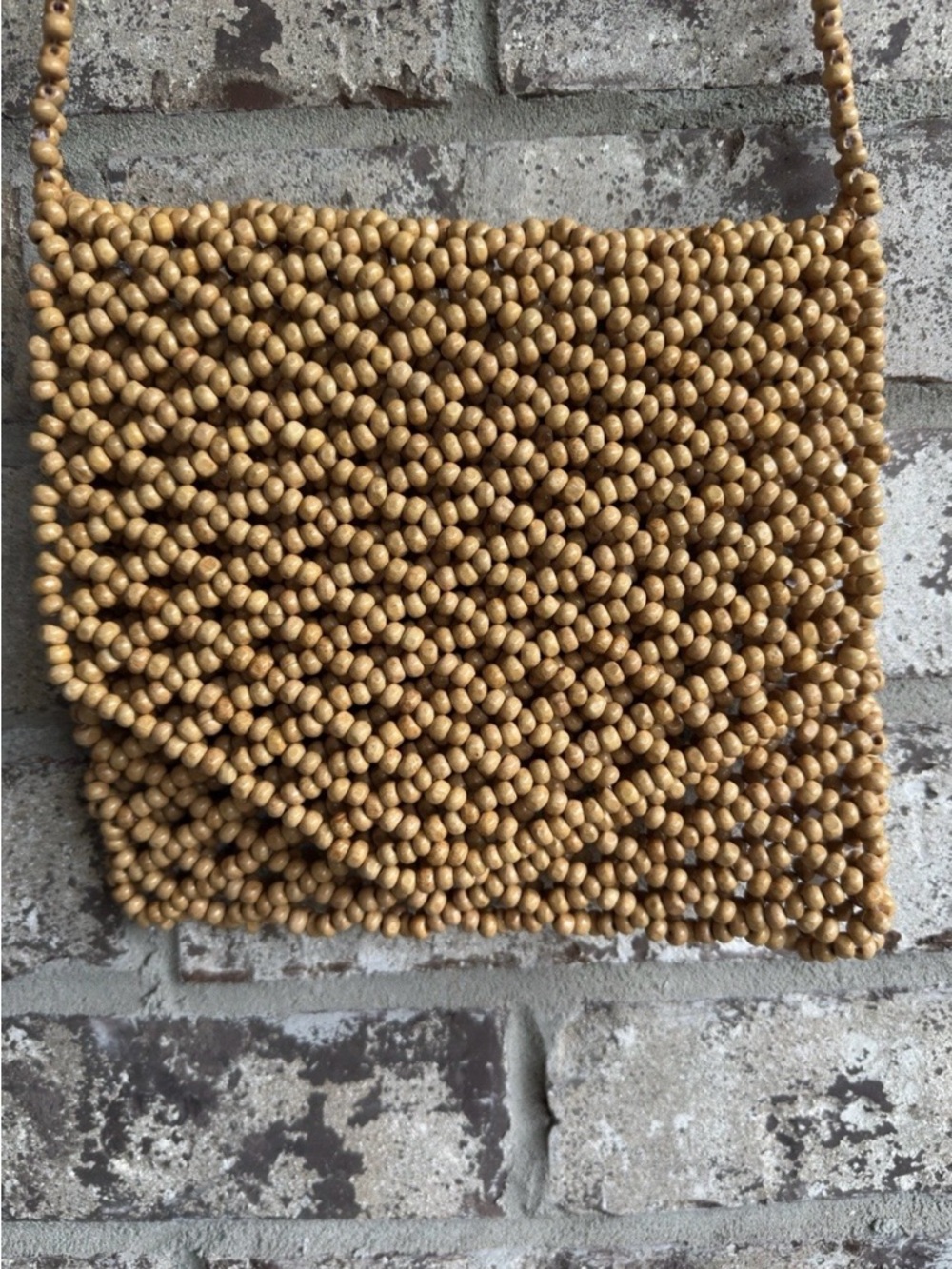 Vintage Beaded Boho Crossbody Bag